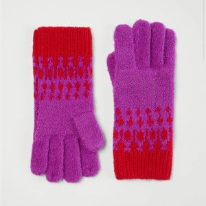 Ann Taylor Fair Isle Gloves NWT